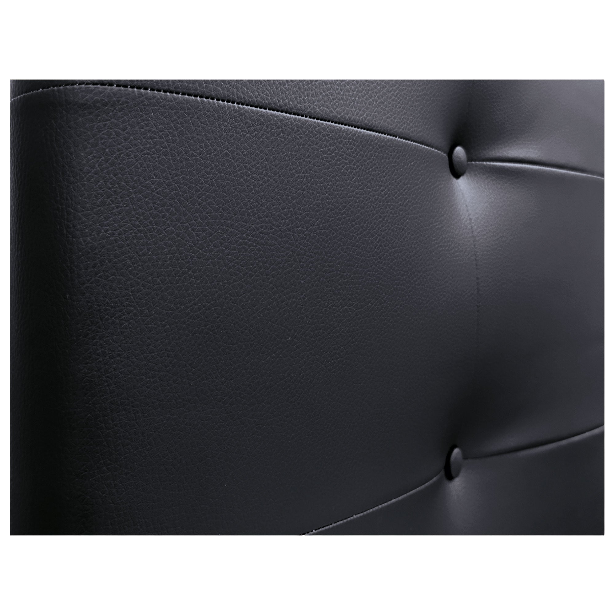 Testiera Letto AQUALINE Pro - Imbottita, 160x105cm, Similpelle Beige, Con Gambe E Bottoni - Foto 12