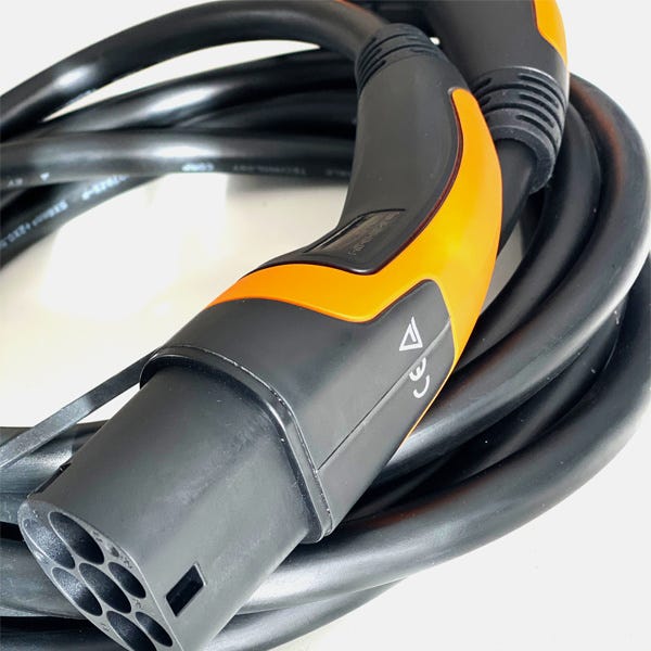 Cavo Di Ricarica LogiLink Harting EVC0103 Per Auto Elettriche Tipo 2 - 22kW 32A 10m Trifase