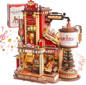RoWood Boîte à musique 3D pour adultes, kit de construction mécanique en bois, cadeau pour adolescents et enfants pour la journée des enfants/ anniversaire/Noël – Nuit étoilée