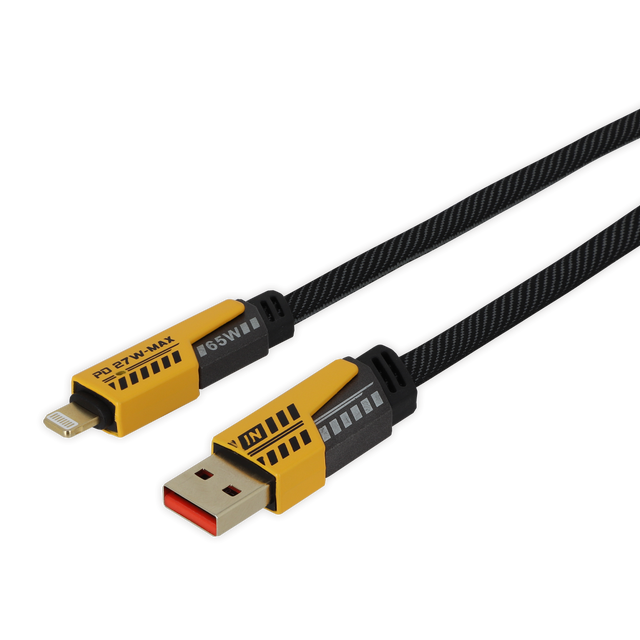 Cordon USB 4 en 1 USB-A / USB-C vers USB-C / Lightning 65W