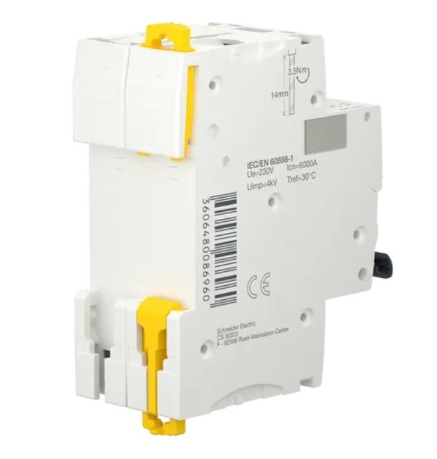 Disjoncteur différentiel IK60N 1P+N 40A Courbe C 6kA - 3