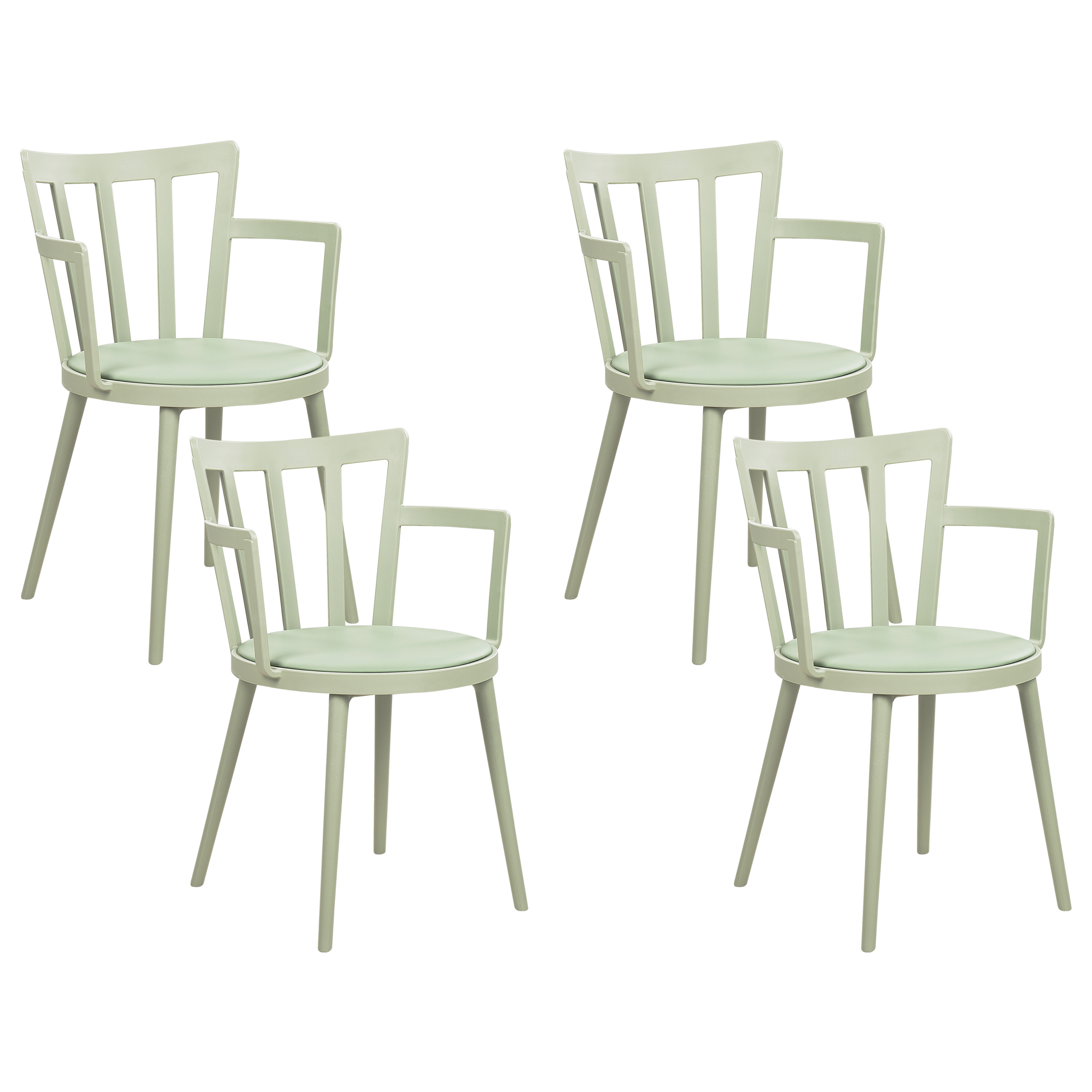 Lot De Chaises De Salle Manger Morill Vert Clair Leroy Merlin