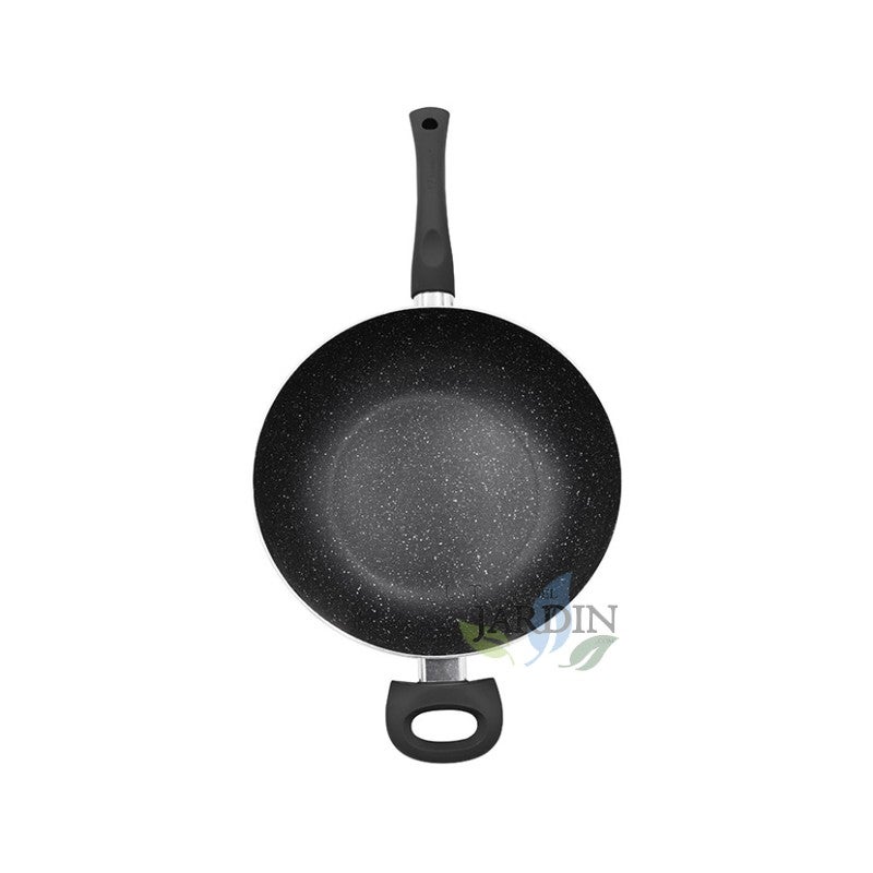 Wok Antiaderente Wok Berghoff Balance Sage 28cm Antiaderente - Senza PFAS, Per Tutti I Piani Cottura Padella Ceramica 28 Cm - 12