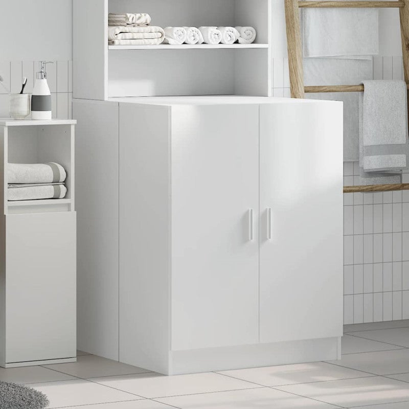 vidaXL Mobile per Lavatrice Bianco 71x71,5x91,5 cm - 3