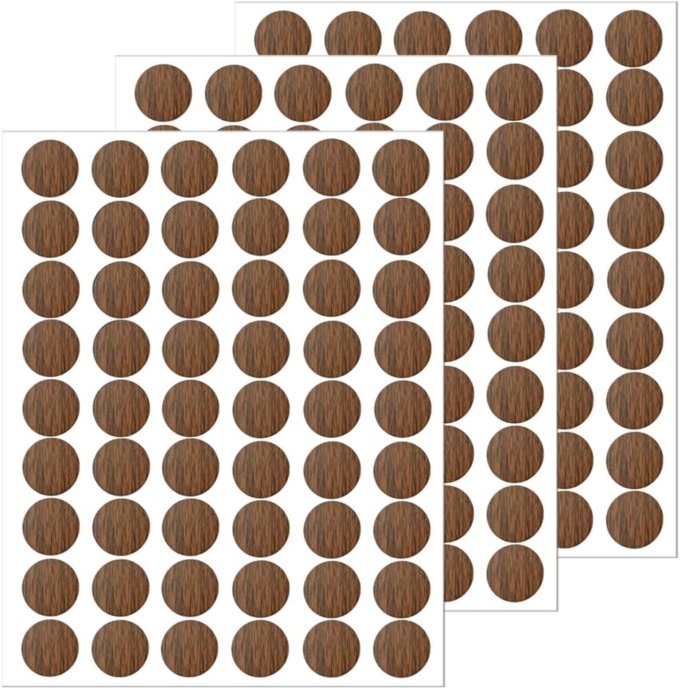 Cache Trou Meuble Cache, Vis Adhesif Cache, Trou Mur Autocollants pour ...