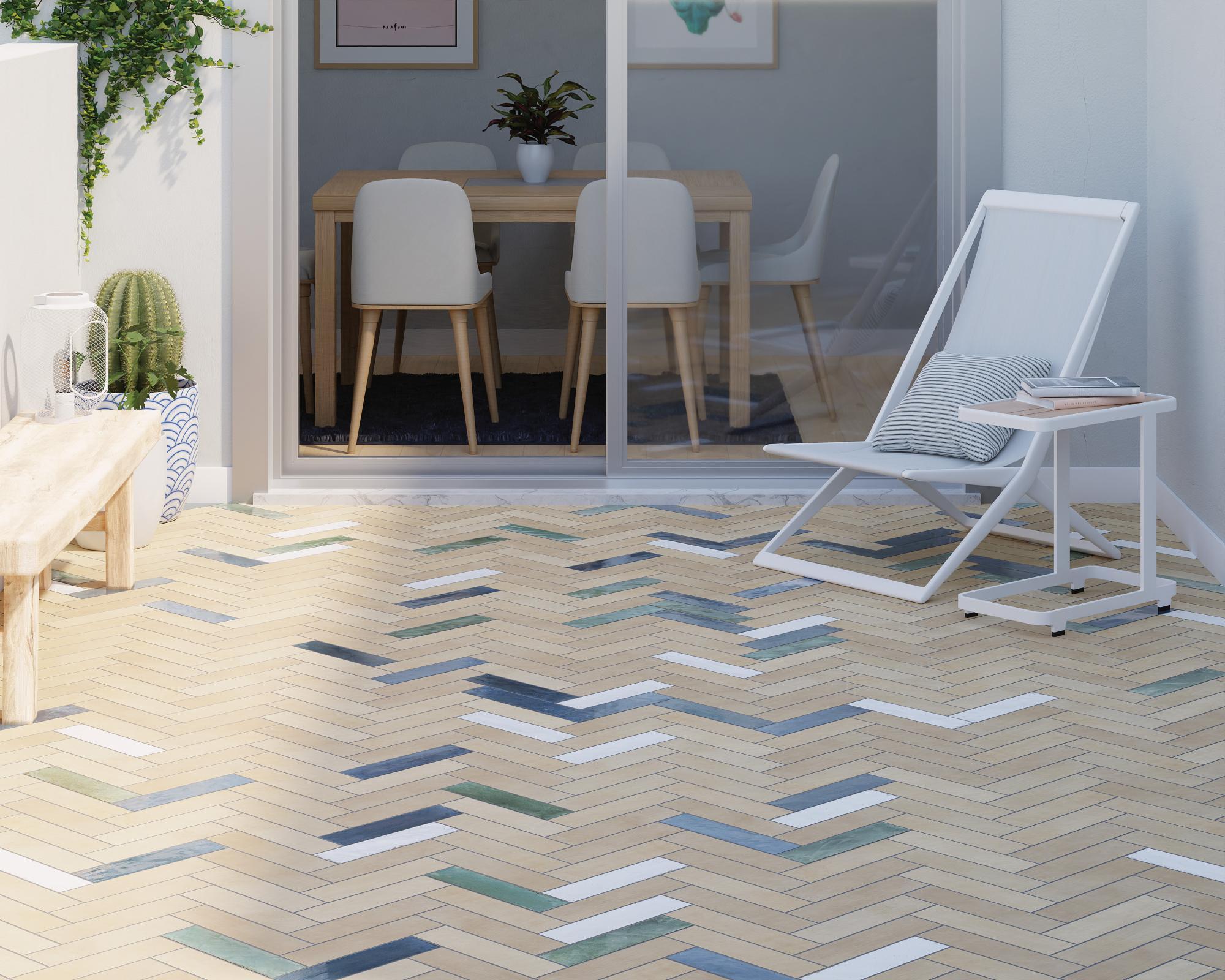 Carrelage Effet Zellige Bleu Nuit AGADIR - Lago 7x28 - 4