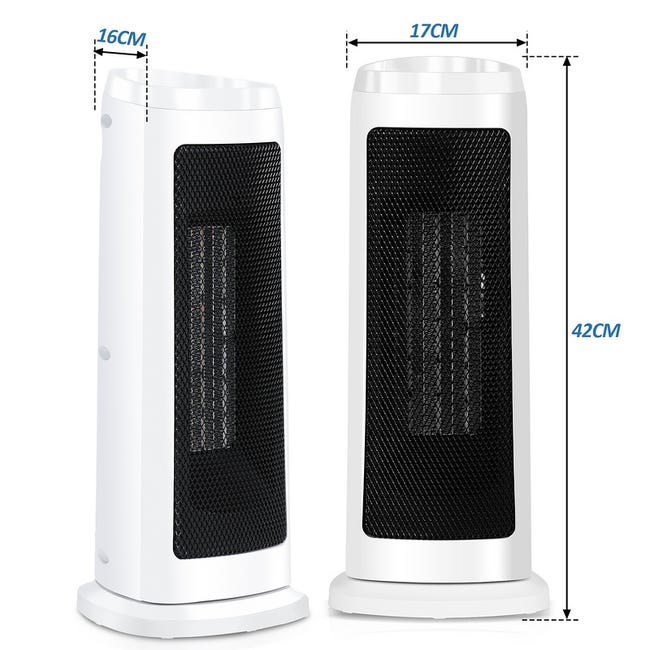 Cecotec Riscaldatore elettrico a basso consumo ReadyWarm 2000 Max Horizon Black. Termoventilatore da 2000 W, 3 modalità, termostato regolabile, uso semplice, area di copertura 20 m2, nero Cecotec Riscaldatore elettrico a basso consumo ReadyWarm 2000 Max Horizon Black. Termoventilatore da 2000 W, 3 modalità, termostato regolabile, uso semplice, area di copertura 20 m2, nero