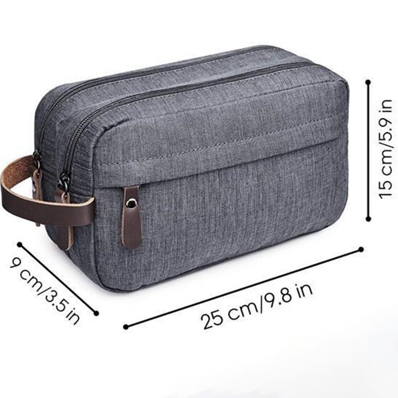 Borsa Da Toilette Da Viaggio Pieghevole - Trousse Per Uomo E Donna Impermeabile - Foto 6