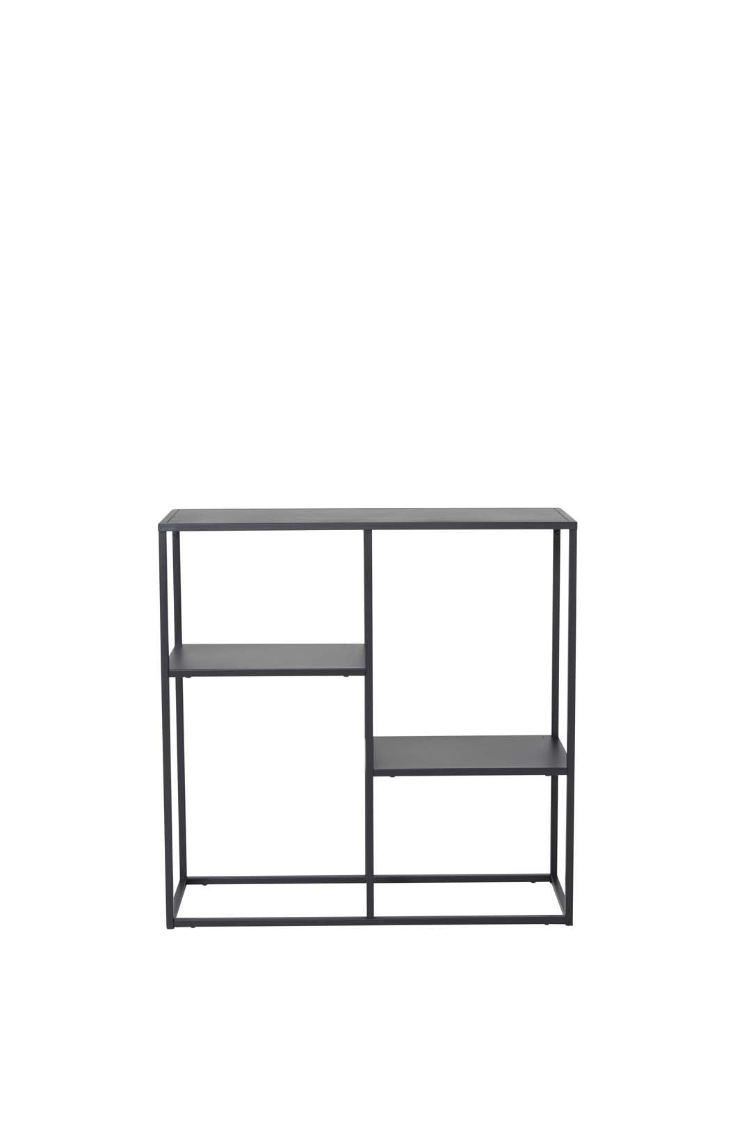 Staal Regał 2 półki czarny.