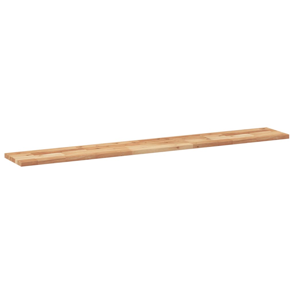 2 pcs Étagères murale | Étagère flottante | Étagères de rangements 120x20x2 cm acacia massif à l'huile CFW25722 - 3