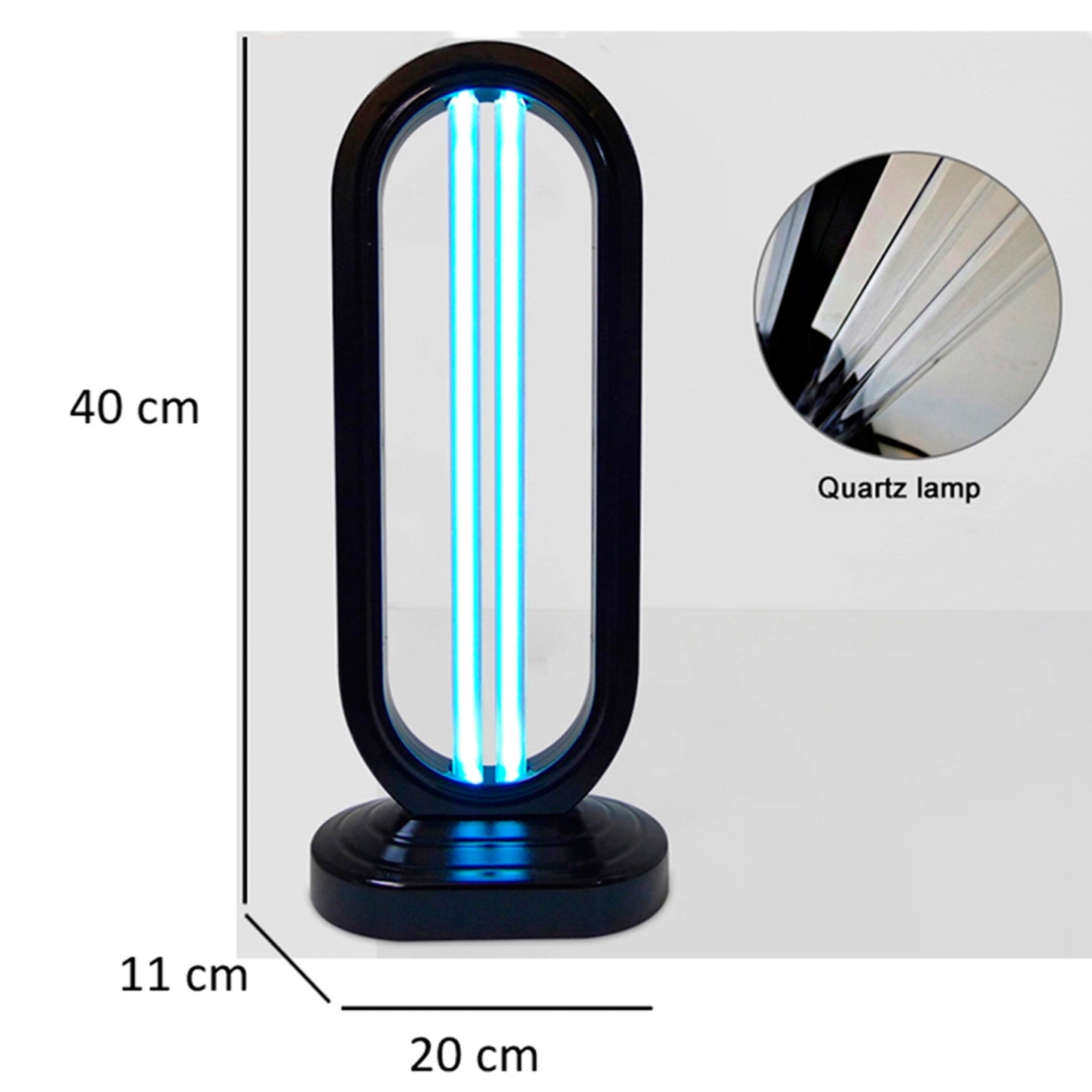 ECODE® Lámpara de Luz Ultravioleta UV, Germicida con generación de Ozono para estancias de 45/50 m2, 38W, 10.000 Horas, ECO-3183 - 5