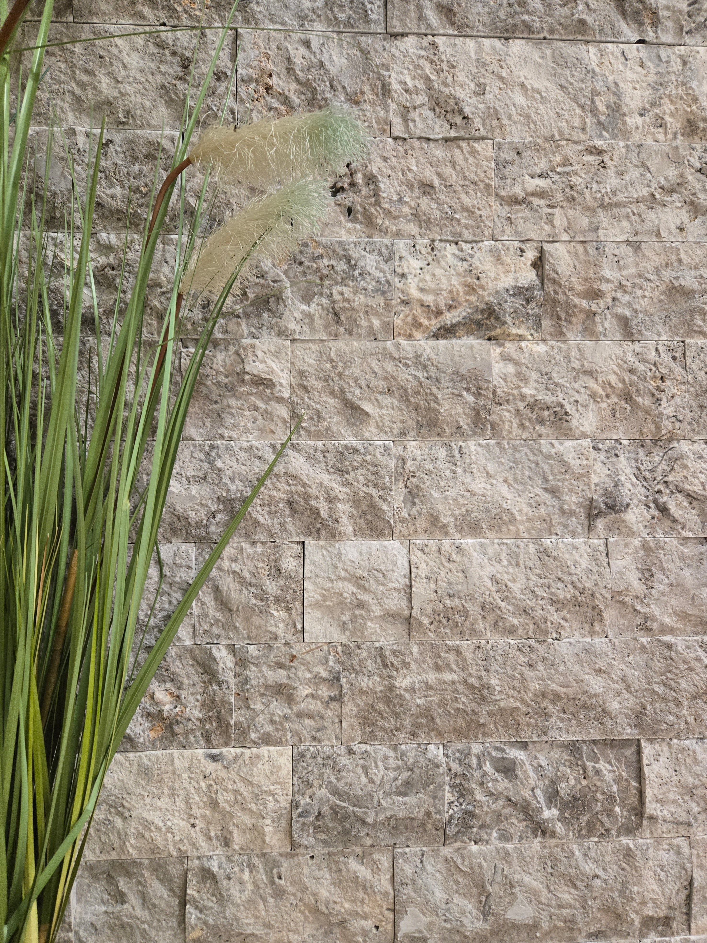 Parement en travertin Mixte brut – BL x 10 x ép. 2,2 cm - 5