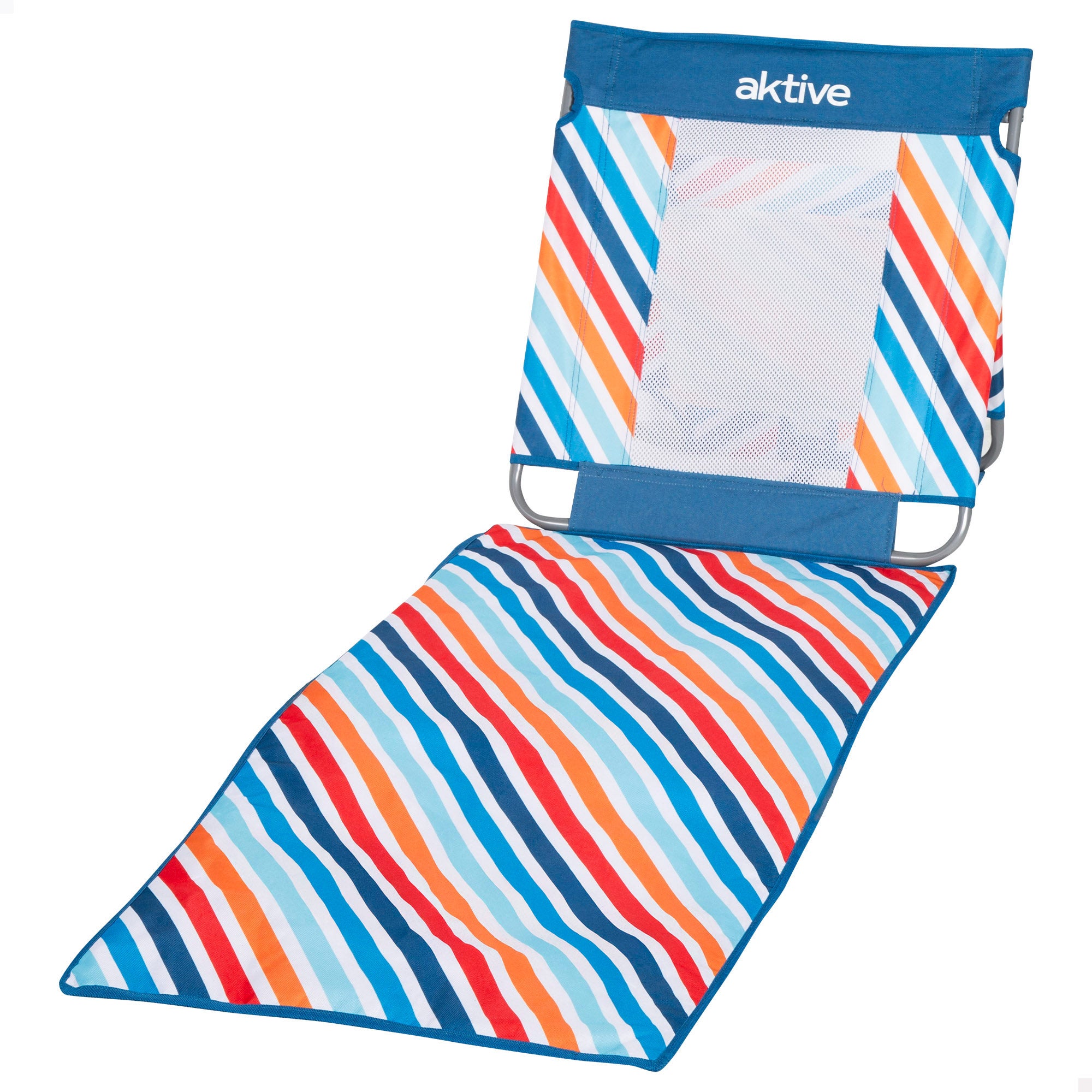Aktive esterilla playa respaldo reclinable multicolor con nevera