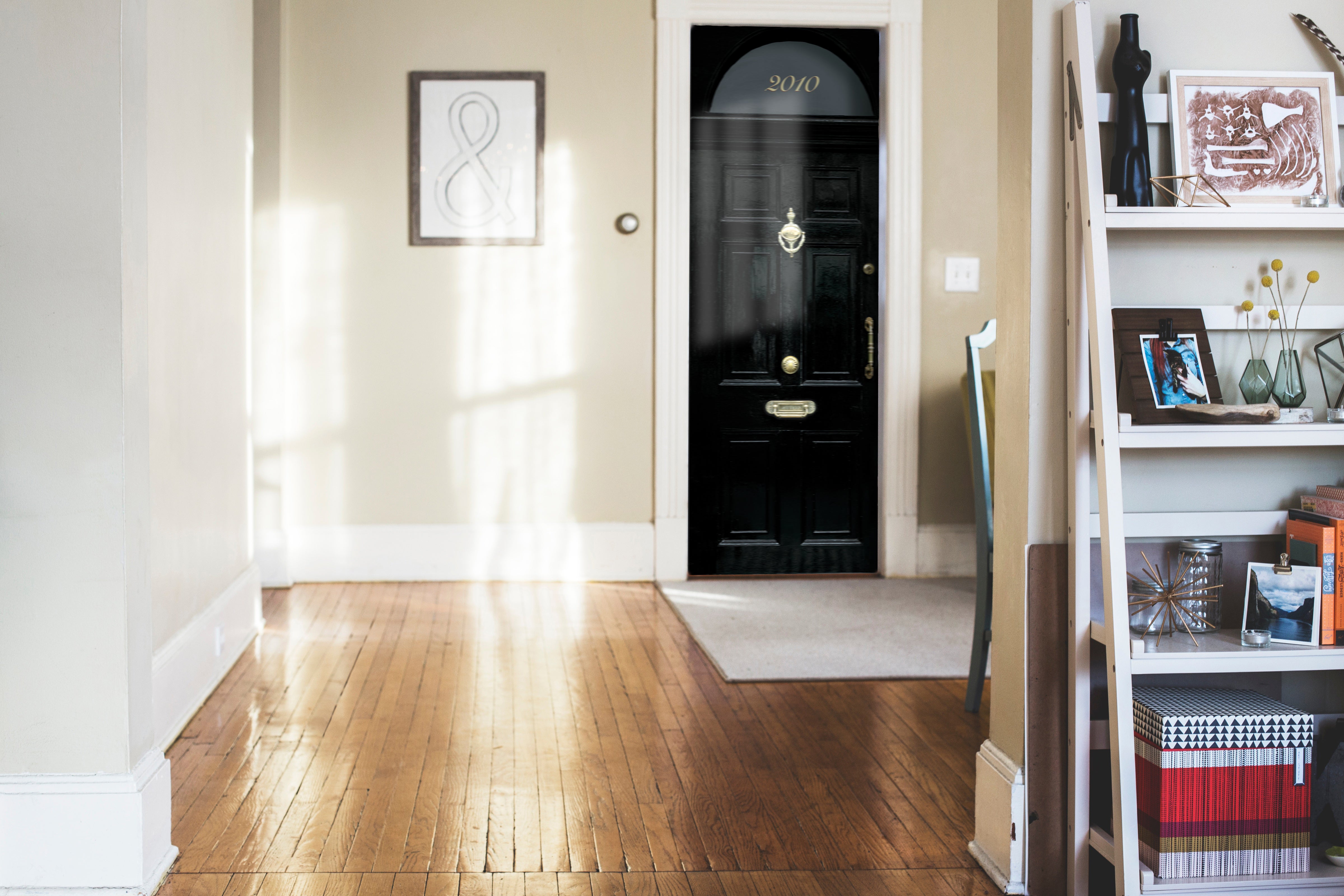 Pegatina de puerta, típica de london style 10 downing street, 204 cm x 60 cm