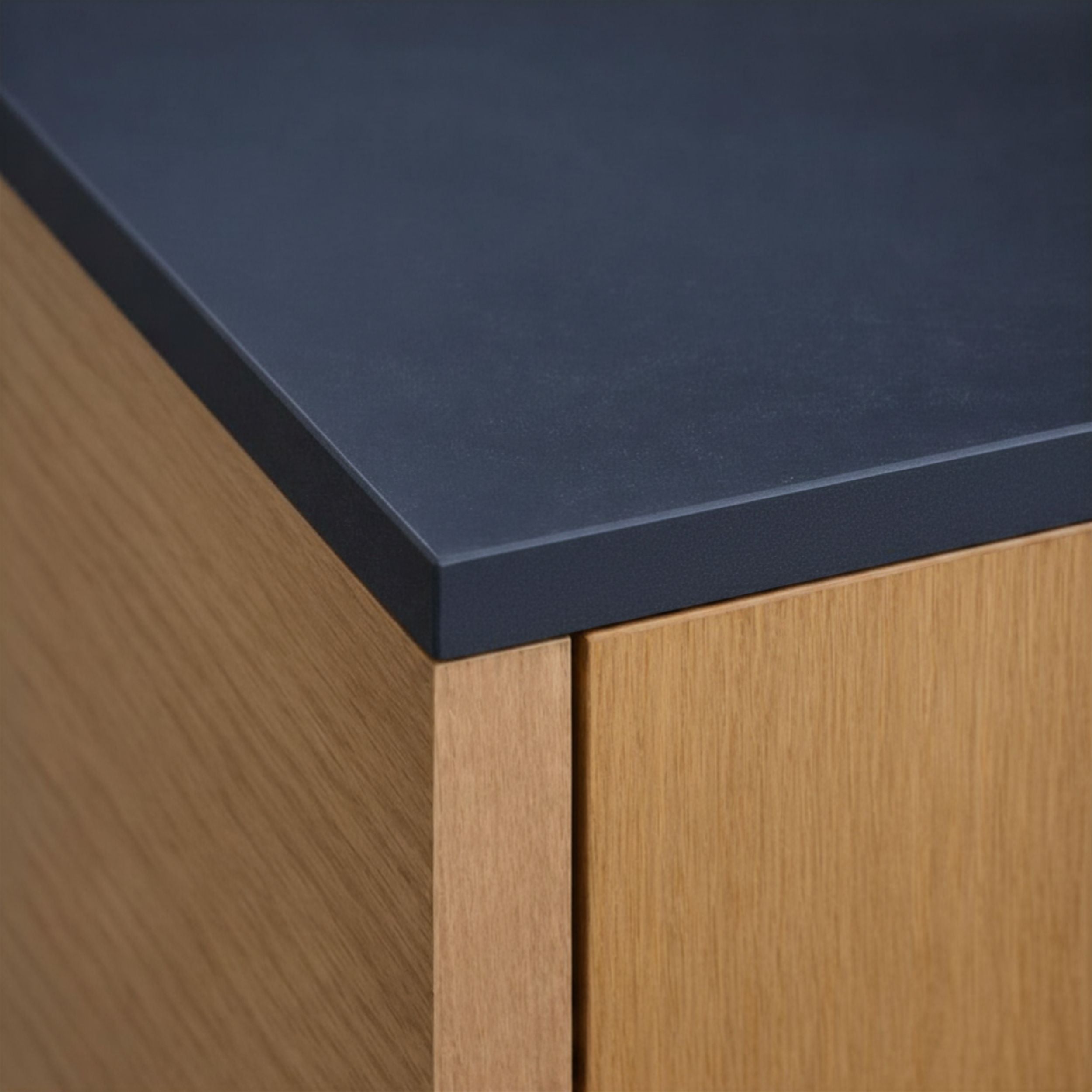 Blat kuchenny HPL 220x63,5 cm Black Mat (0190AF) wodoodporny 12mm