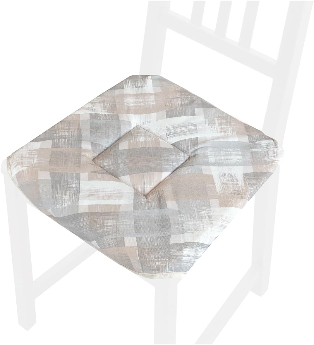 Set 6 Cuscini Sedia Cotone Con Alette Lavabili Morbidi Universali Coprisedia Country Chic Vintage | Leroy Merlin