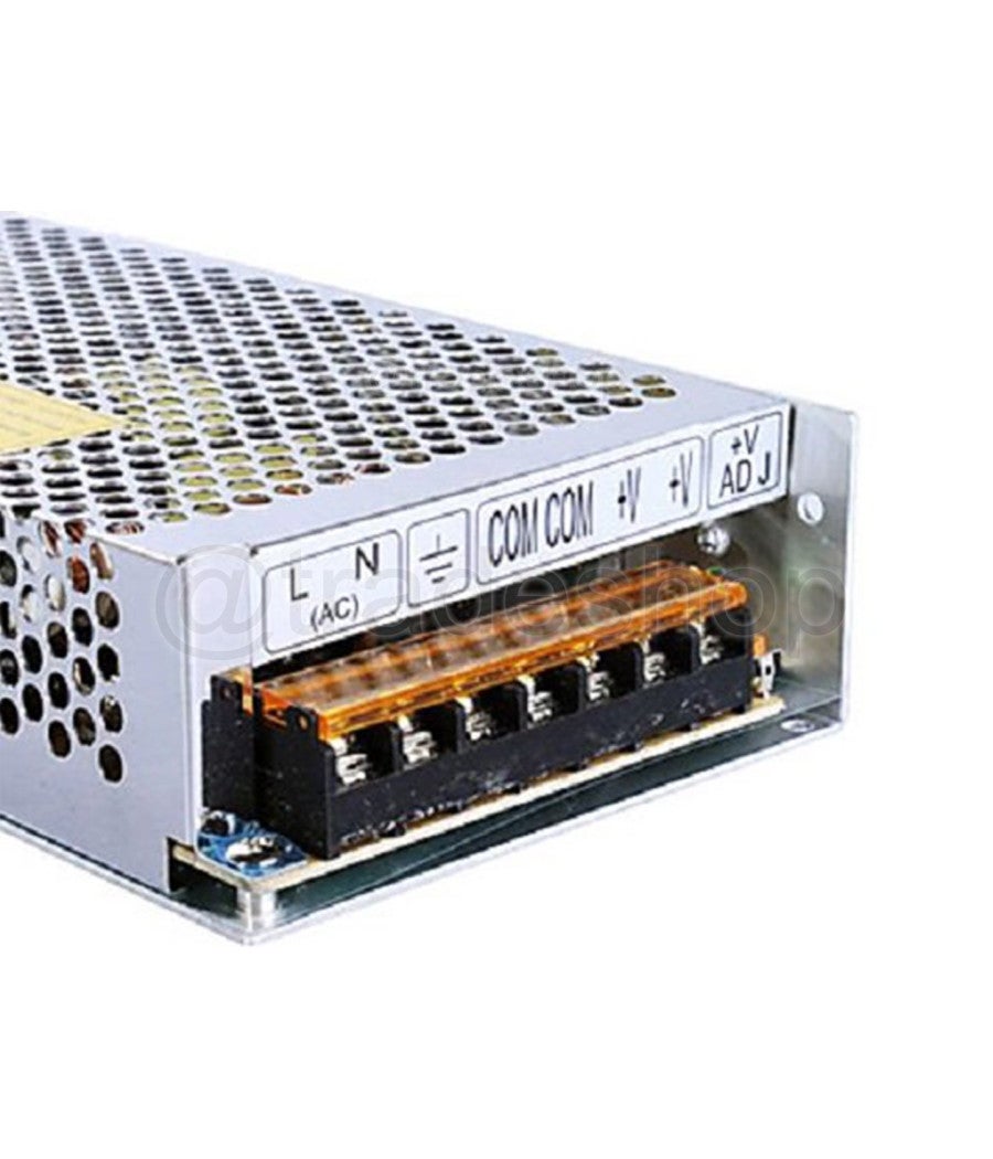 ALIMENTATORE TRASFORMATORE 220V STABILIZZATO 24V 5A TRIMMER PER LED TELECAMERA - Foto 6