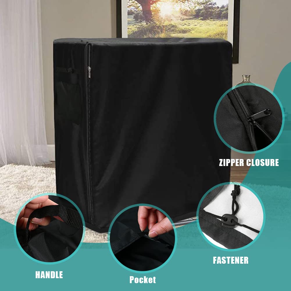 Sacco Appendiabiti Lungo Royuext 180x60 Cm In PEVA – 2 Pezzi, Antipolvere Antitarme, Per Abiti Lunghi E Cappotti