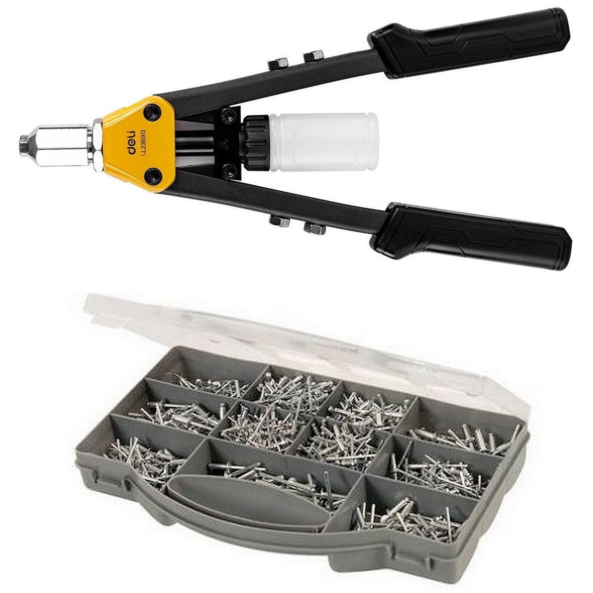 Pince à Riveter Manuelle Rapid RP40 MULTI – Valise Incluse, état Neuf (emballage Abîmé)