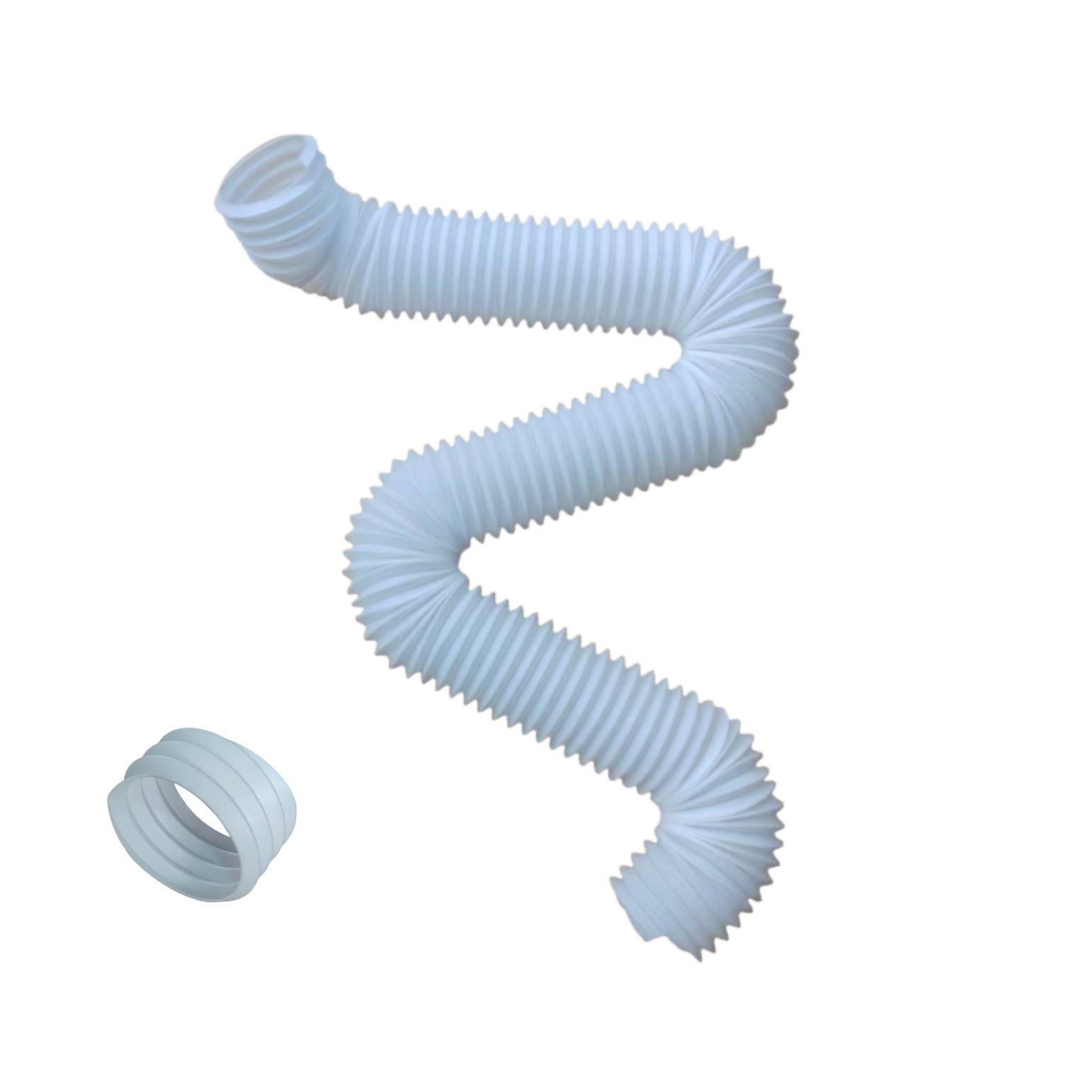 SUNGOOYUE Tubo De Extensión De Silicona Para Escape RC - 2 Unidades Para HSP 1/8 Y 1/10