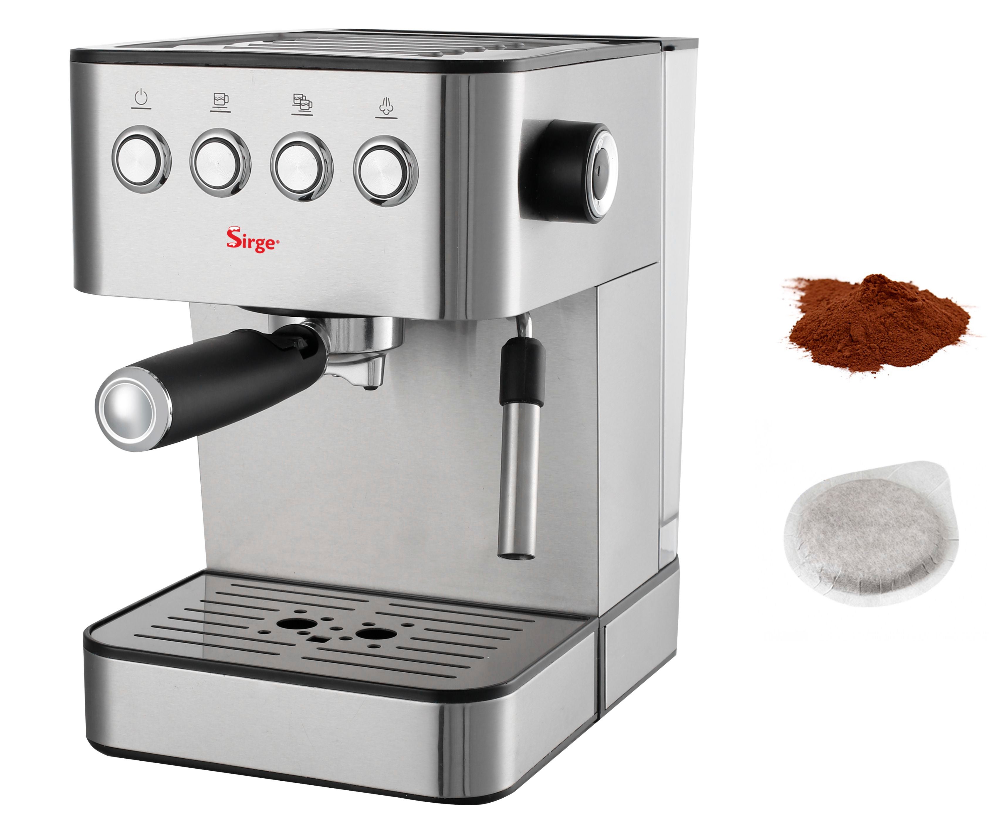 Spazzola per la pulizia della macchina da caffè espresso, con setole in