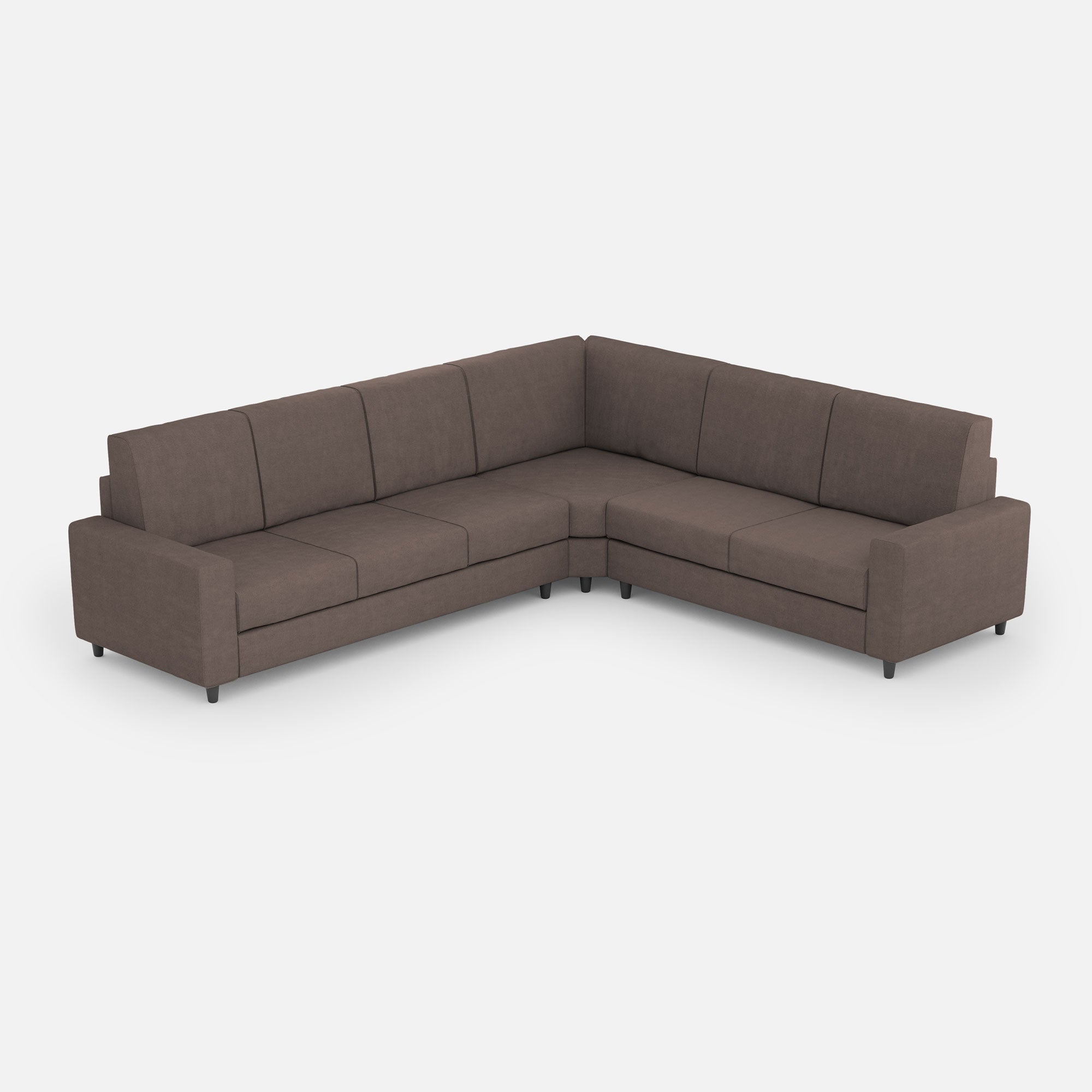 Sofá sakar 3 plazas tres plazas de 60 cm sofá rinconero sofá mediano 2 plazas dos plazas de 70 cm dimensiones exteriores l.286x246 color topo