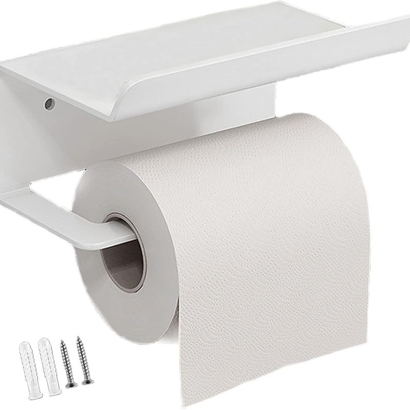 Uchwyt na papier toaletowy, uchwyt na ręczniki ze stali nierdzewnej do telefonu komórkowego, uchwyt na rolkę papieru toaletowego, uchwyt na papier toa