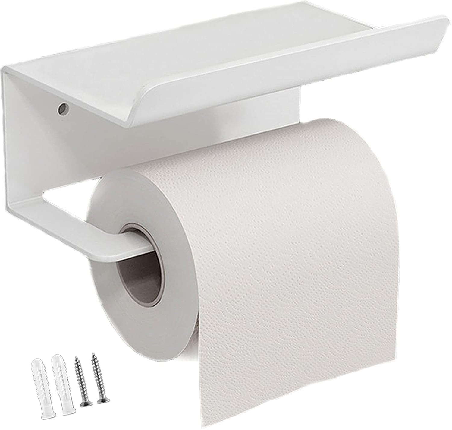 Uchwyt na papier toaletowy, uchwyt na ręczniki ze stali nierdzewnej do telefonu komórkowego, uchwyt na rolkę papieru toaletowego, uchwyt na papier toa