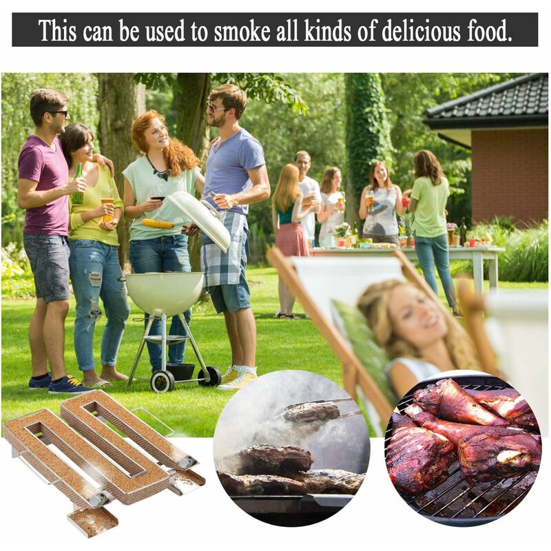 Générateur de fumée froide avec poignée,Triomphe Générateur de fumée froide en acier inoxydable,Générateur de fumée froide de fumoir,pour barbecues,fu - 5