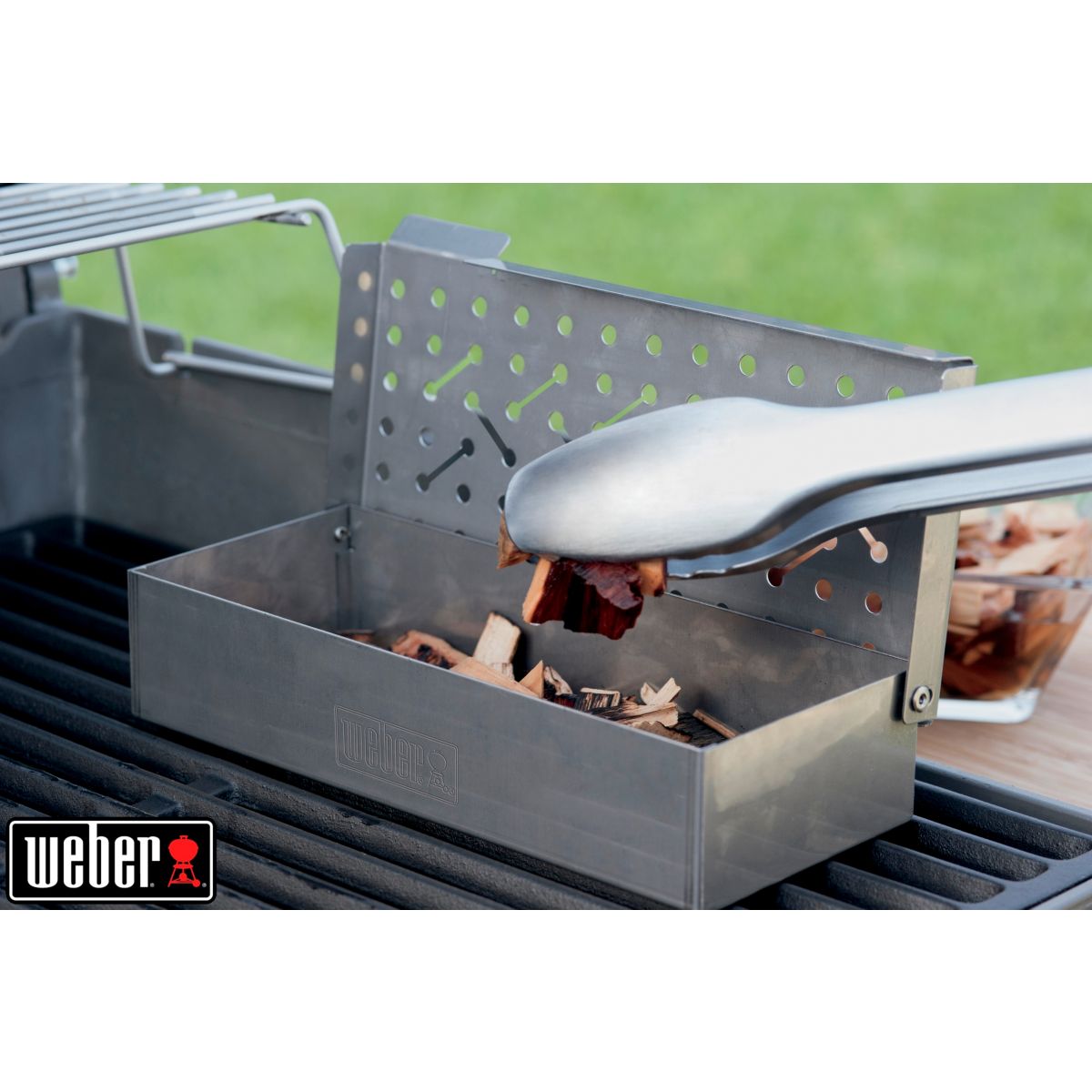 Boite de fumage WEBER - pour barbecues à gaz - 6