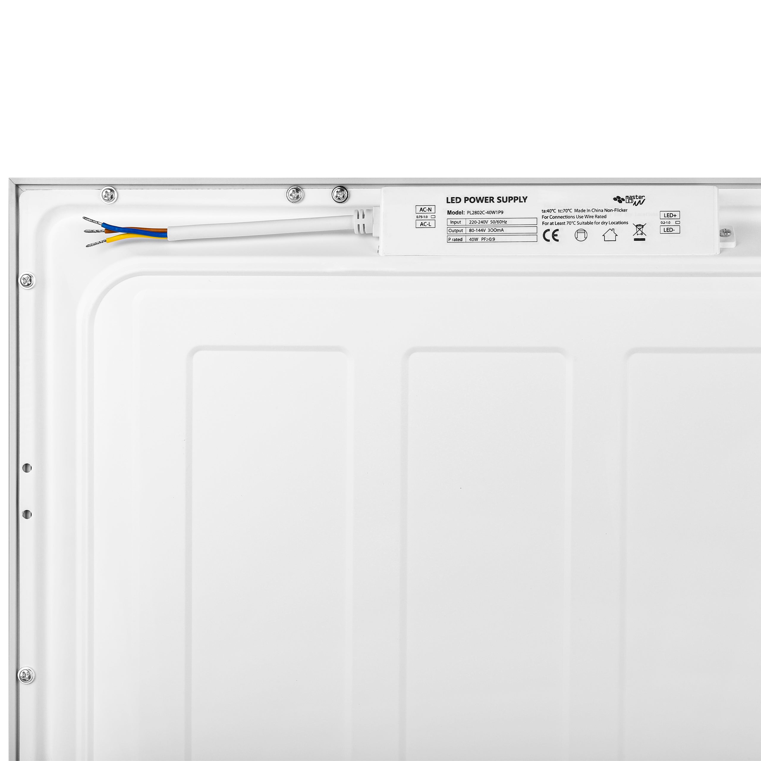 Panel LED Durio 59,5x59,5 cm 5000 lm 50W neutralna biel 4000K lampa sufitowy podtynkowy biały MasterLED - 7