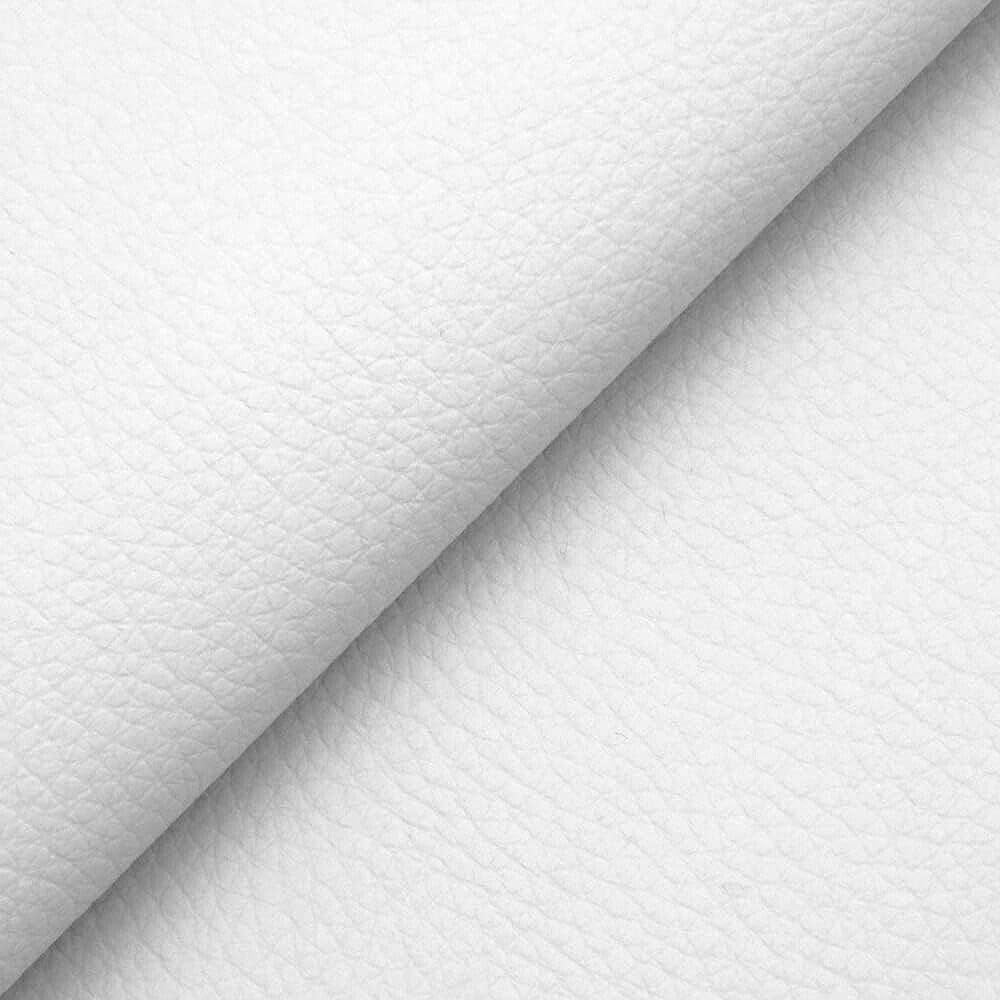 Cuero sintético suave 140x360 cm tapicería cojines sillones sillas tela piel sintética rugoso blanco