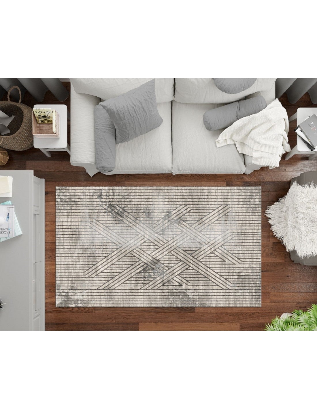 Tapetes FISUN Bege - 200x300 - 3