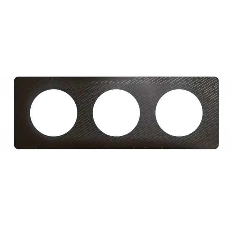 Plaque Céliane LEGRAND 1 Poste – Noir Météore – CP0721 – Emballage D’origine Neuf