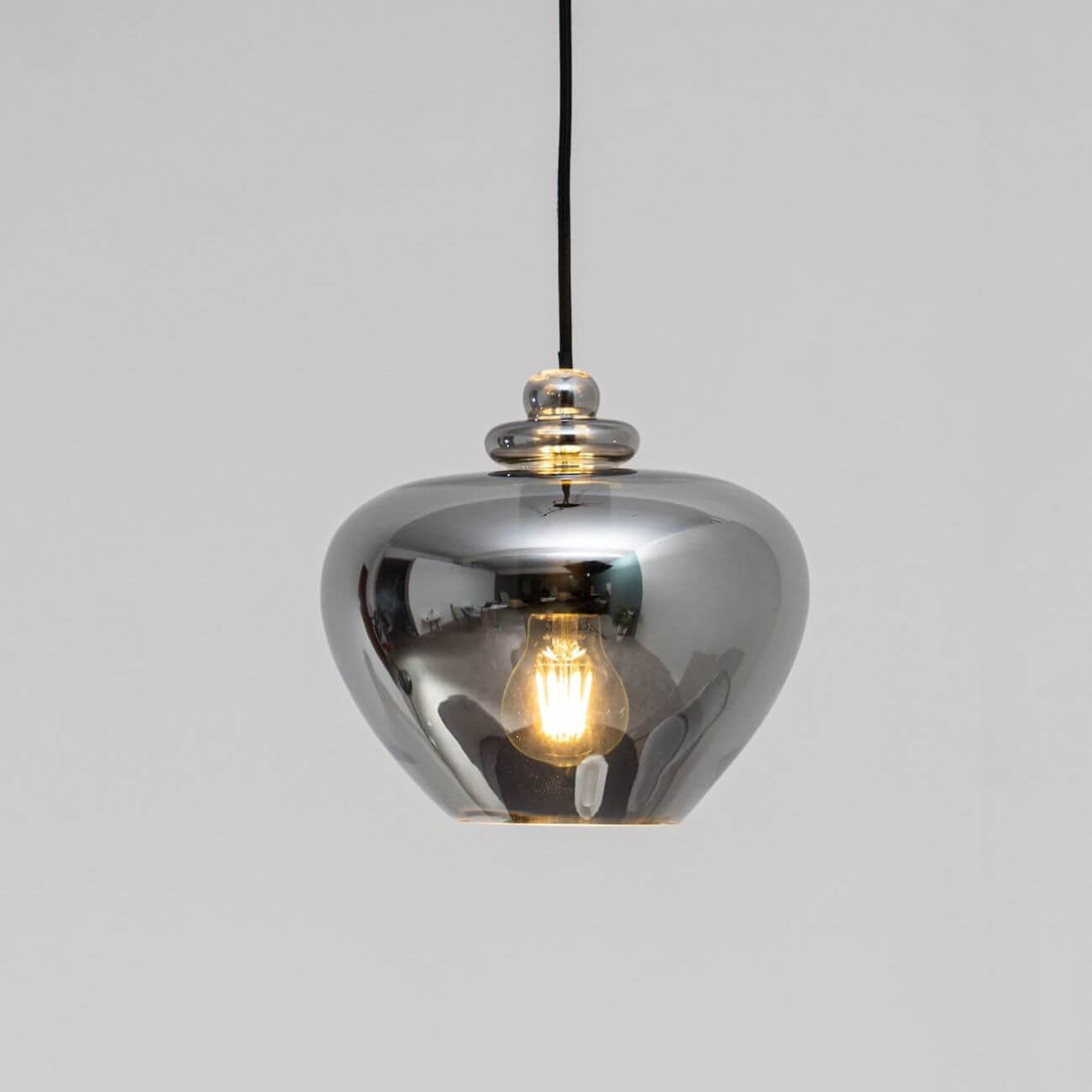 Suspension contemporaine 2 lampes style disques RALF