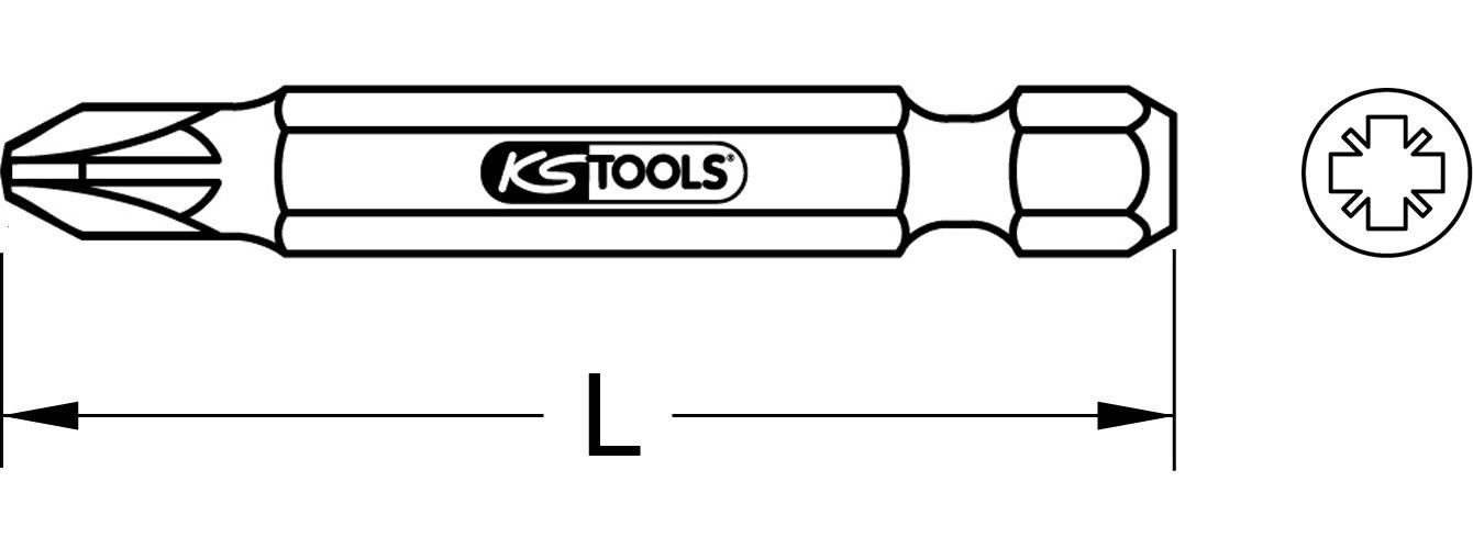 KS TOOLS 1/4