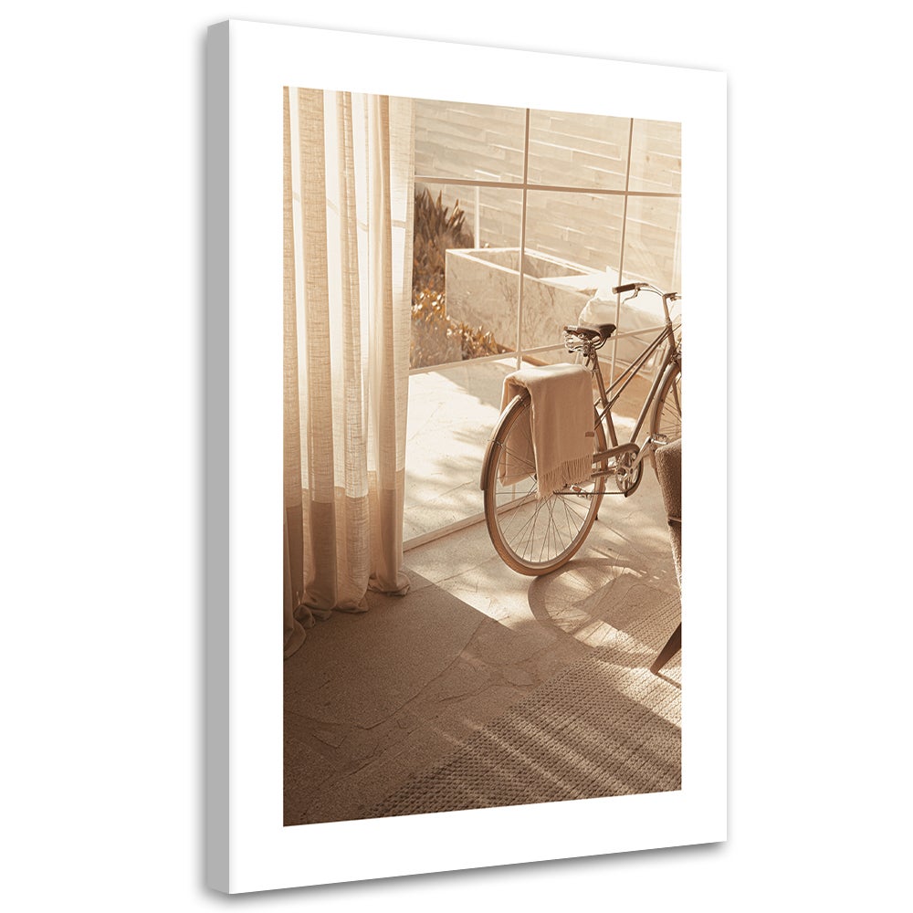 Poster Quadrant Tricycle Vélo Rétro – Affiche Vintage 40x60cm, Neuve