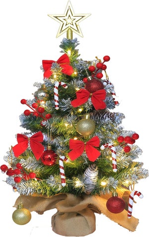 Sapins De Noël Miniatures Artificiels - Lot De 6 Pièces Vertes (10/15/20 Cm) - Déco De Table, Fenêtre, Fêtes, DIY - Idée Cadeau De Noël