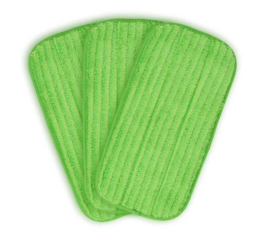 Opakowanie 4 chusteczek wielokrotnego użytku do mopa Swiffer Sweeper, wielokrotnego użytku nakładek na mopa TamApon, nakładek z mikrofibry do czyszcze - 5