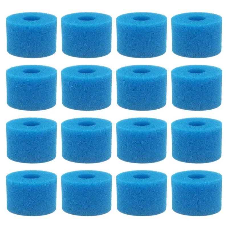 Filtro Per Piscina In Spugna Riutilizzabile - 14,5x4,5x25,4 Cm, Lavabile, Sostituisce Cartuccia Tipo B Per Intex - 4