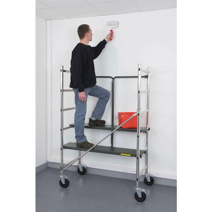 Echafaudage pliant aluminium 2.9 m, CENT417801 - 6