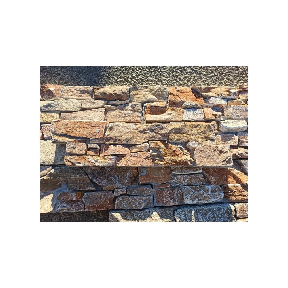 Parement Rustic Panel Automne - support béton et agrafe - 2