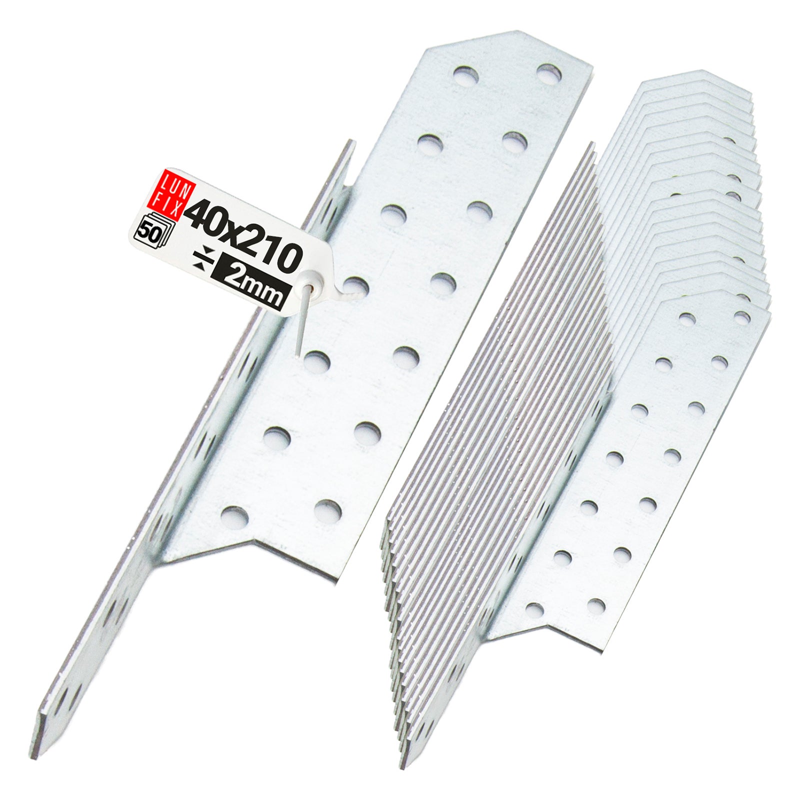 Łącznik krokwiowy 40x210 mm lewy 50szt.