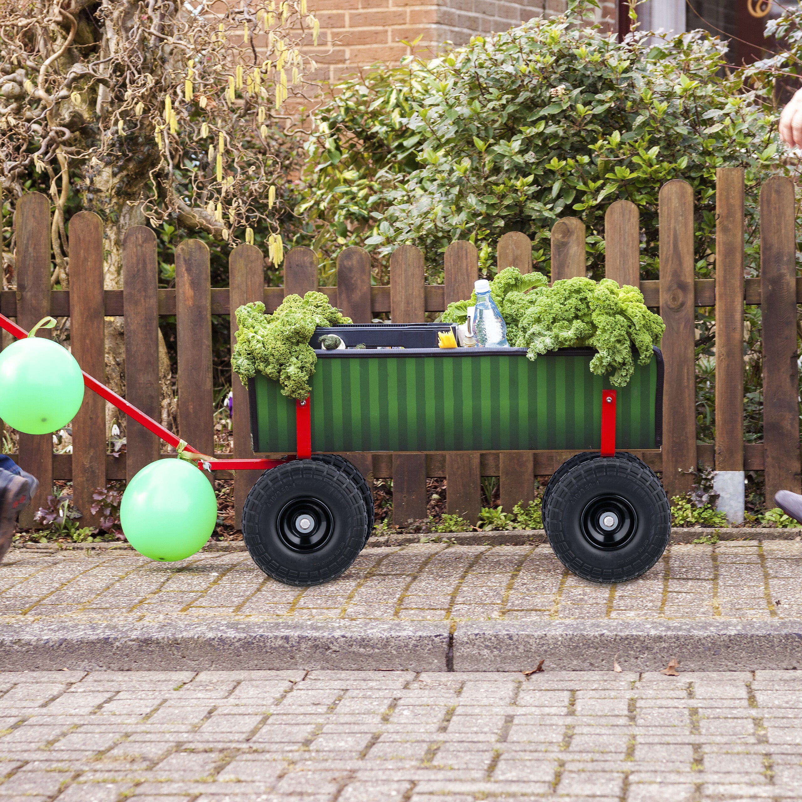 Sacco A Prova Di Foratura PU 10"" METALLO Ruota Carrello 4.10 - Foto 4