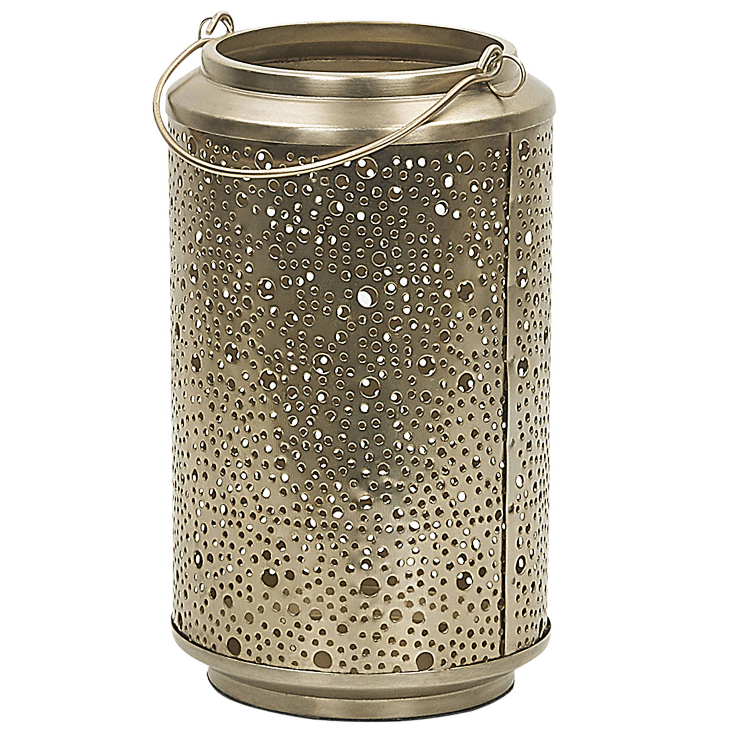 Felinar CORFU Metal 25 cm Auriu