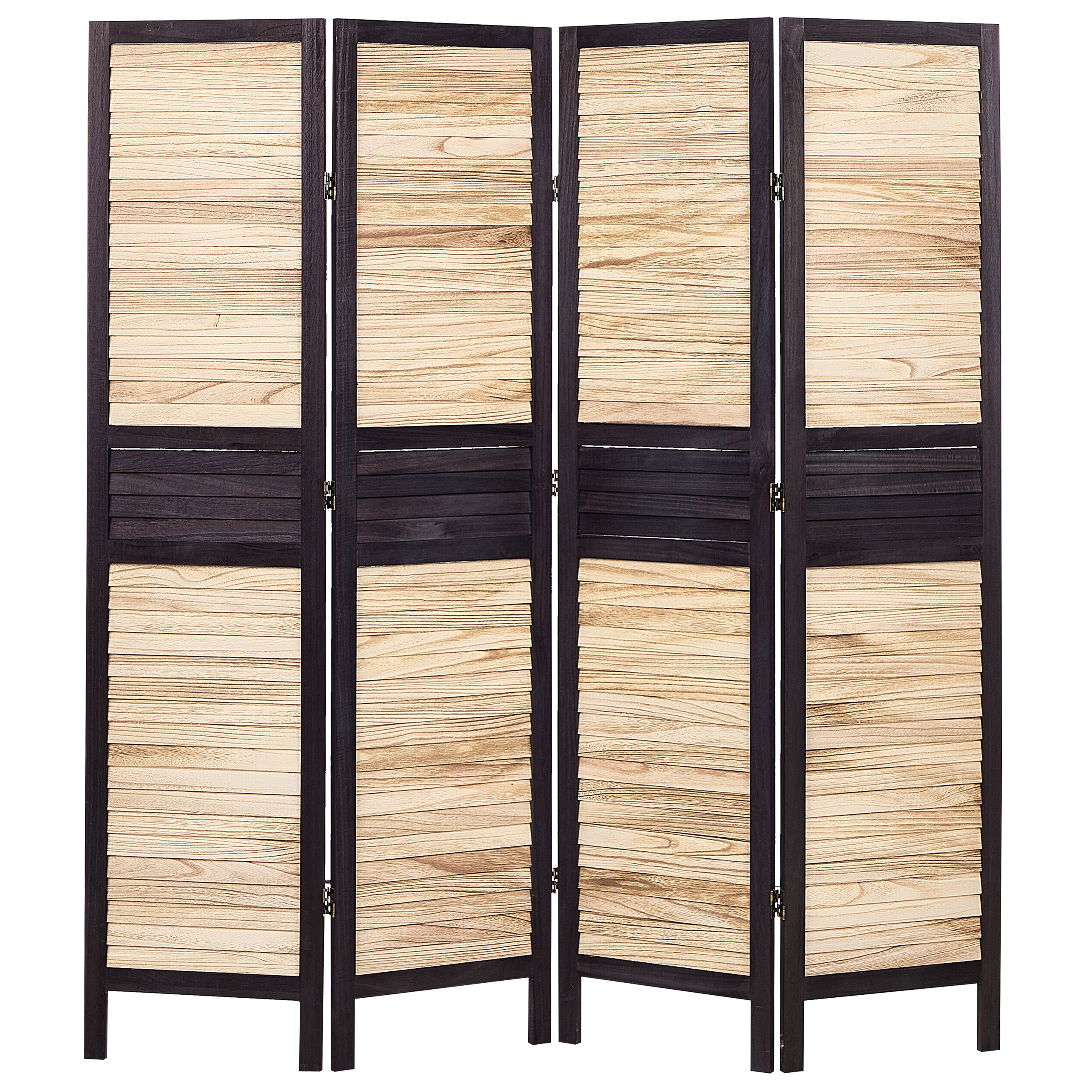 VidaXL Divisorio A 4 Pannelli In Tessuto – 160x200 Cm – Nero – Pieghevole E Versatile Per Stanze