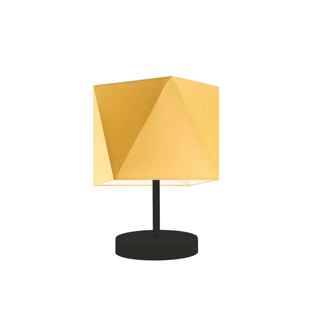 Lampka nocna na biurko lampa biurkowa LED z abażurem diament PICOLO