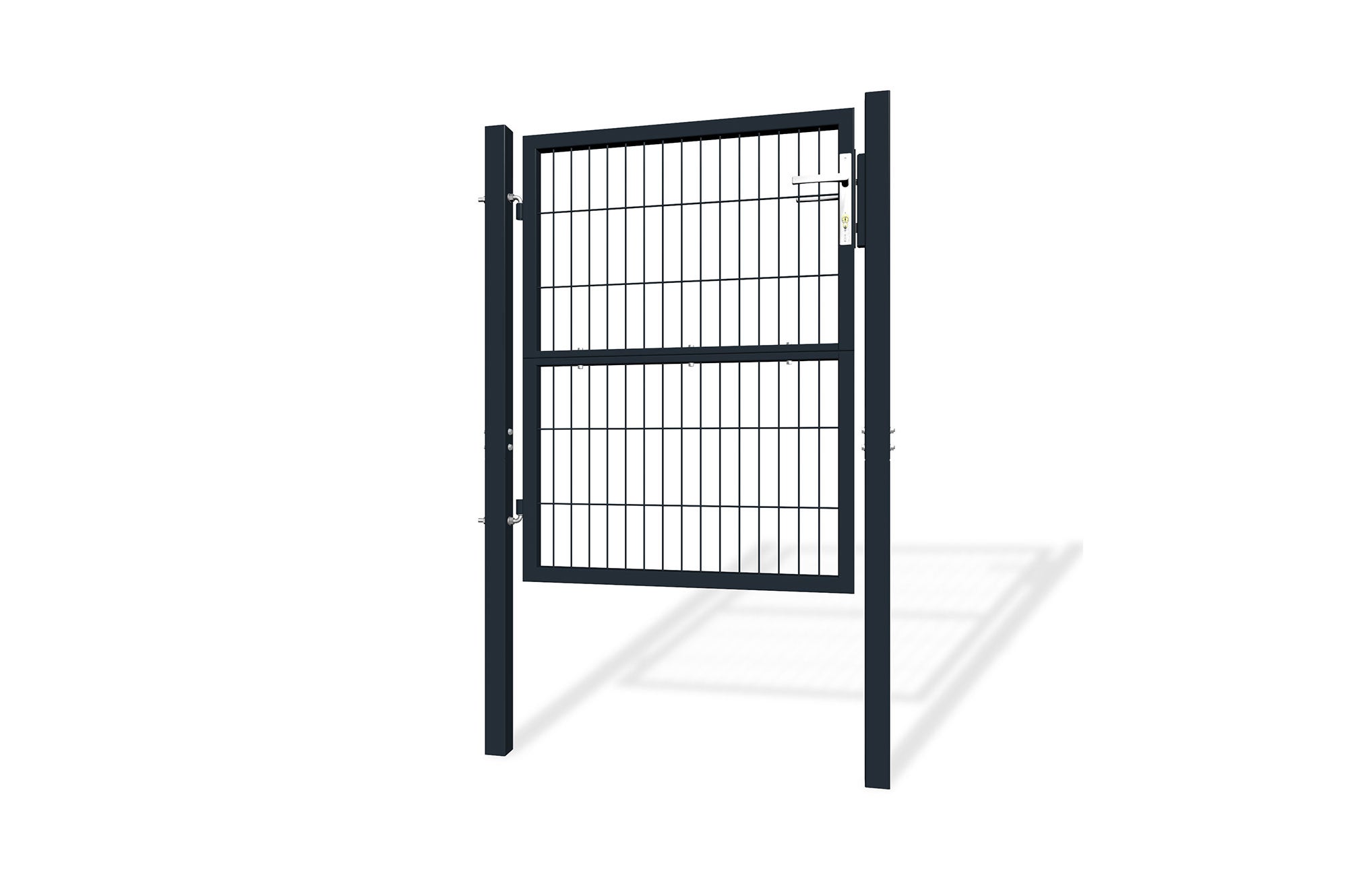 Portillon grillagé 1m Gris RAZO H.120cm - 4