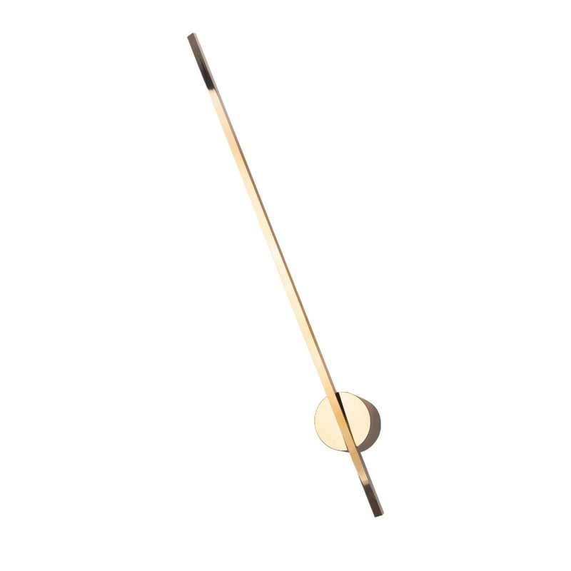 Kinkiet SPIDER LED 8.4W Ciepła biel 548lm złoty wym: 79x8x15 cm IP44 Maxlight