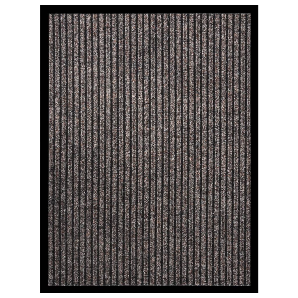 Wycieraczka, prążkowana, beżowa, 60x80 cm vidaXL